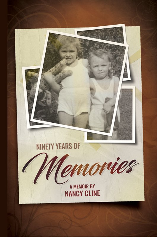 NinetyYearsofMemories_Cover The book cover for Nancy Cline's "Ninety Years of Memories"